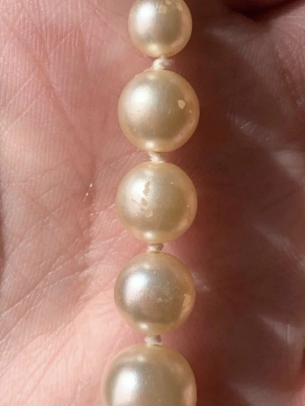 CHANEL Graduated Long CC Pearl Necklace - Classic Beaded Strand